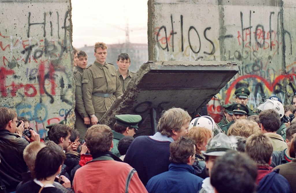 muro de Berlin  - 9 de noviembre de 1989